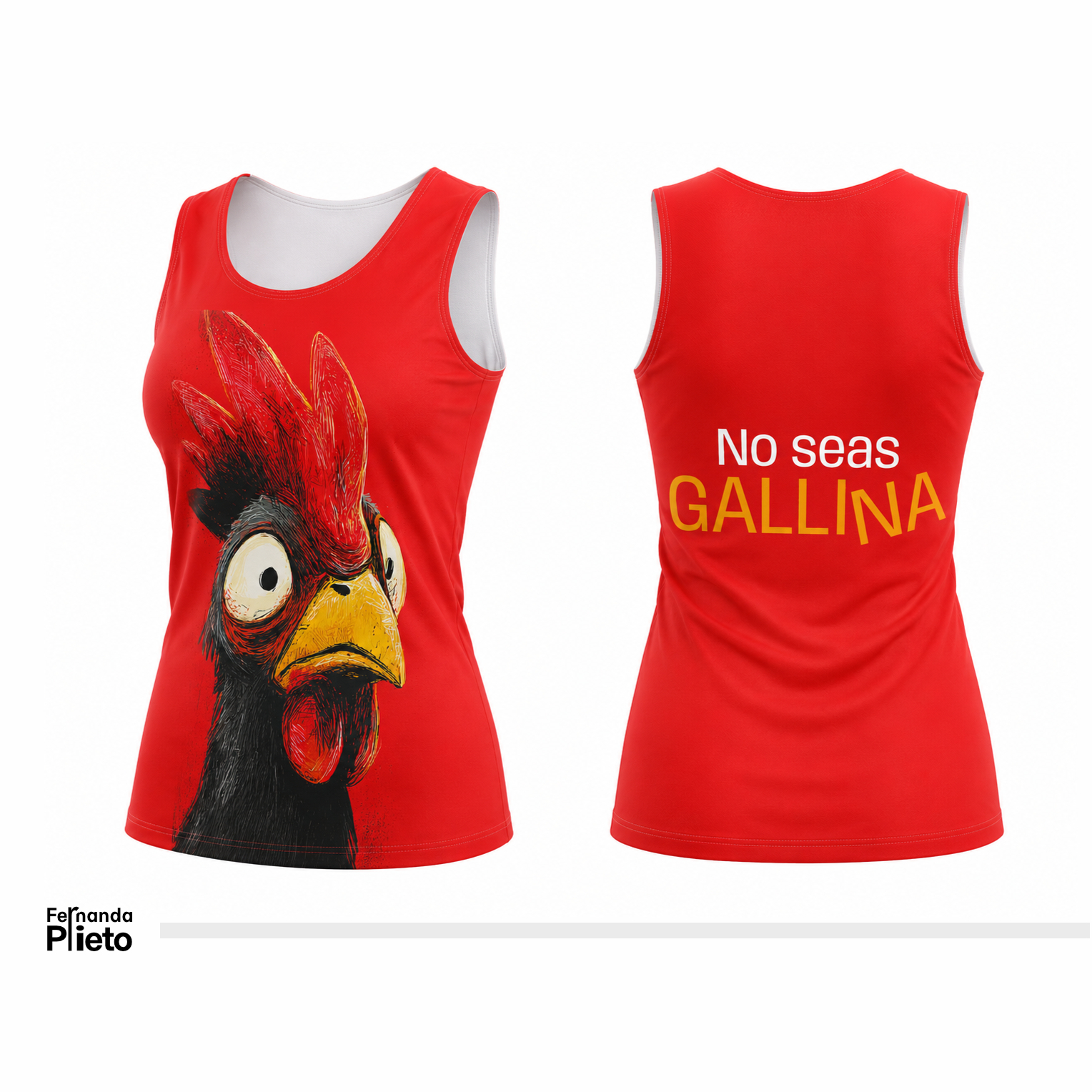 Camiseta No Seas Gallina
