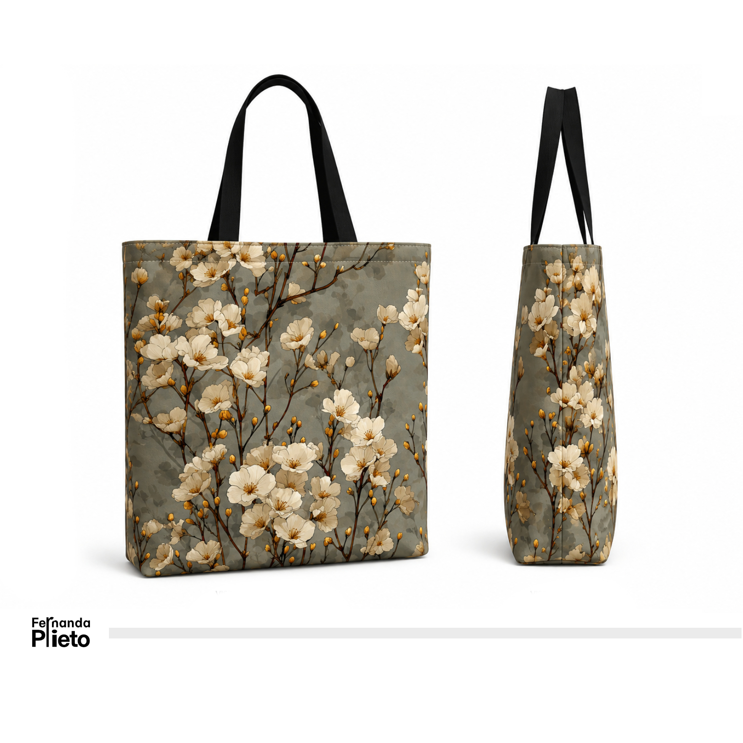 Tote bag Flor de Almendro