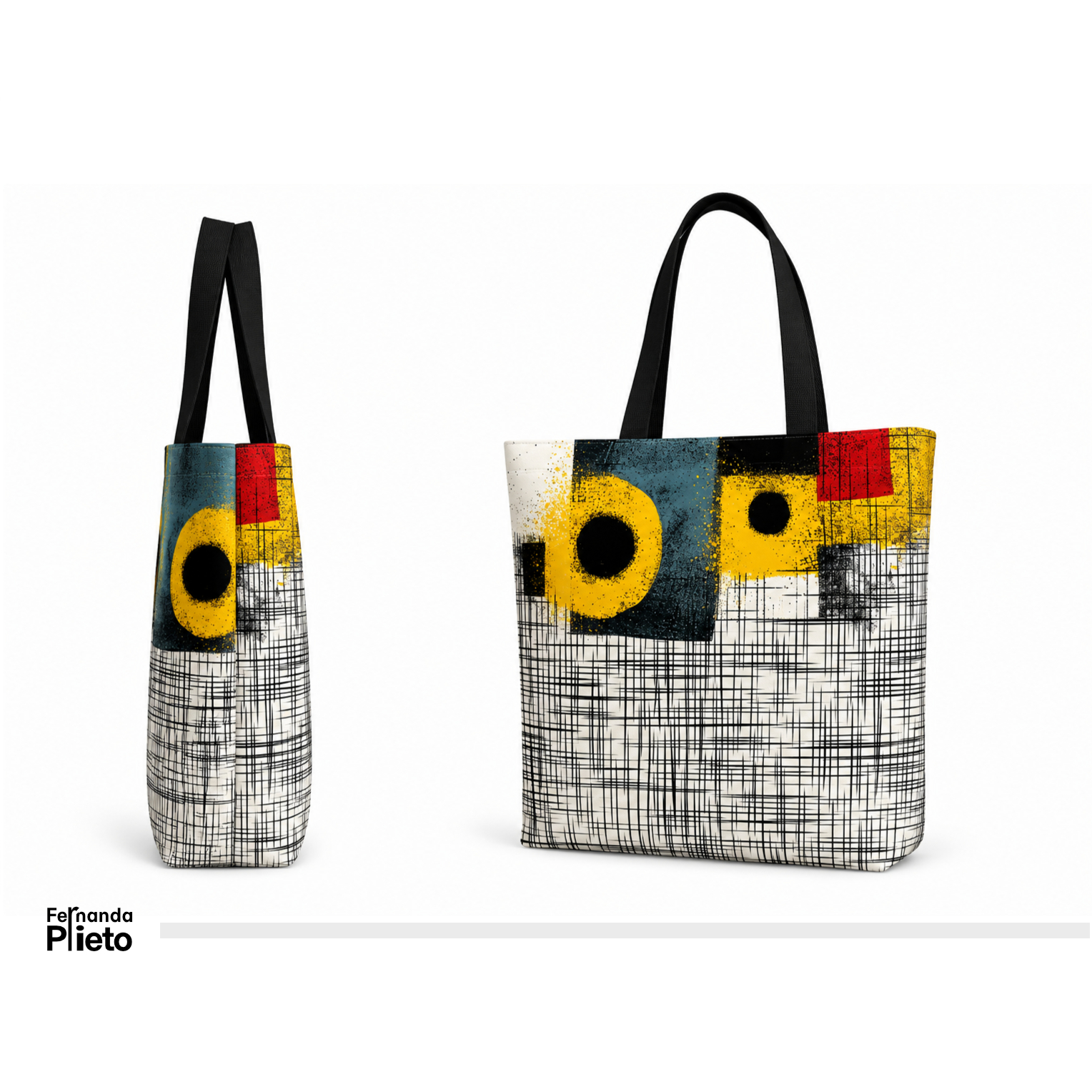 Tote bag Líneas Caóticas