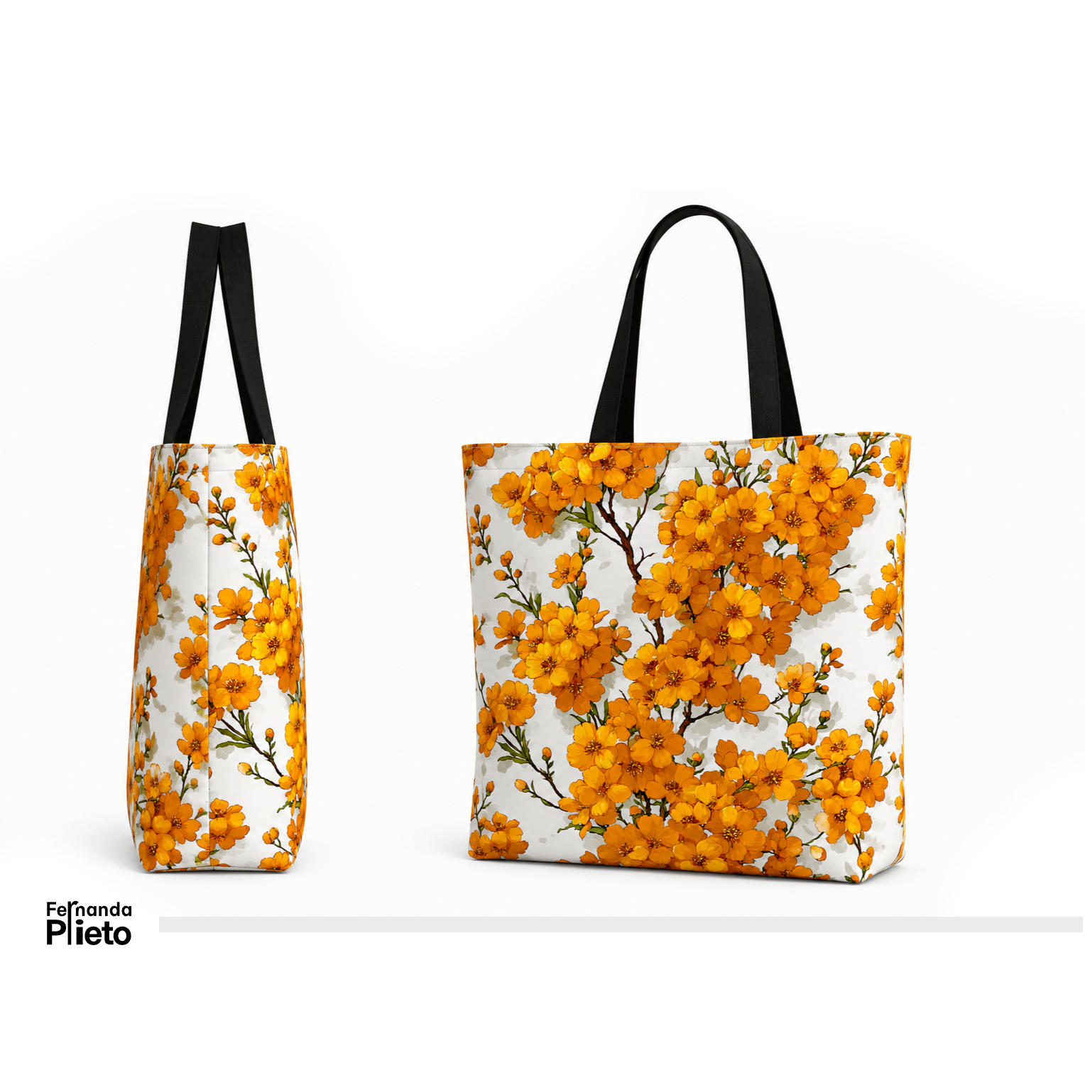 Tote bag Soy Amarilla Flow